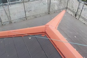塗装工事川越市コスモスペイント屋根修理と遮熱塗装
